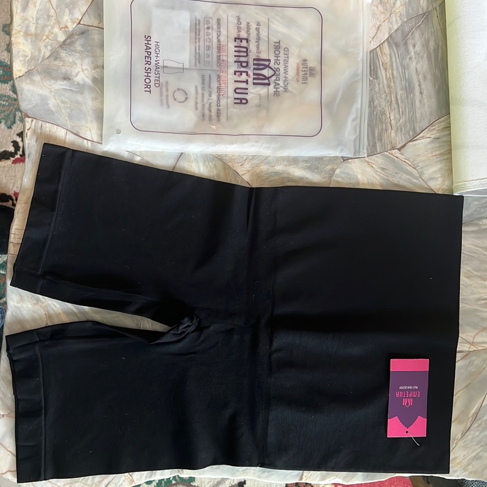High waisted shaper shorts. Like Spanx only more comfortable